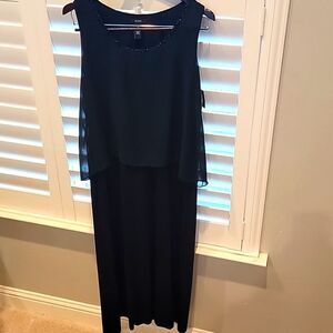 Black Long formal dress size S NWT Alfani🖤